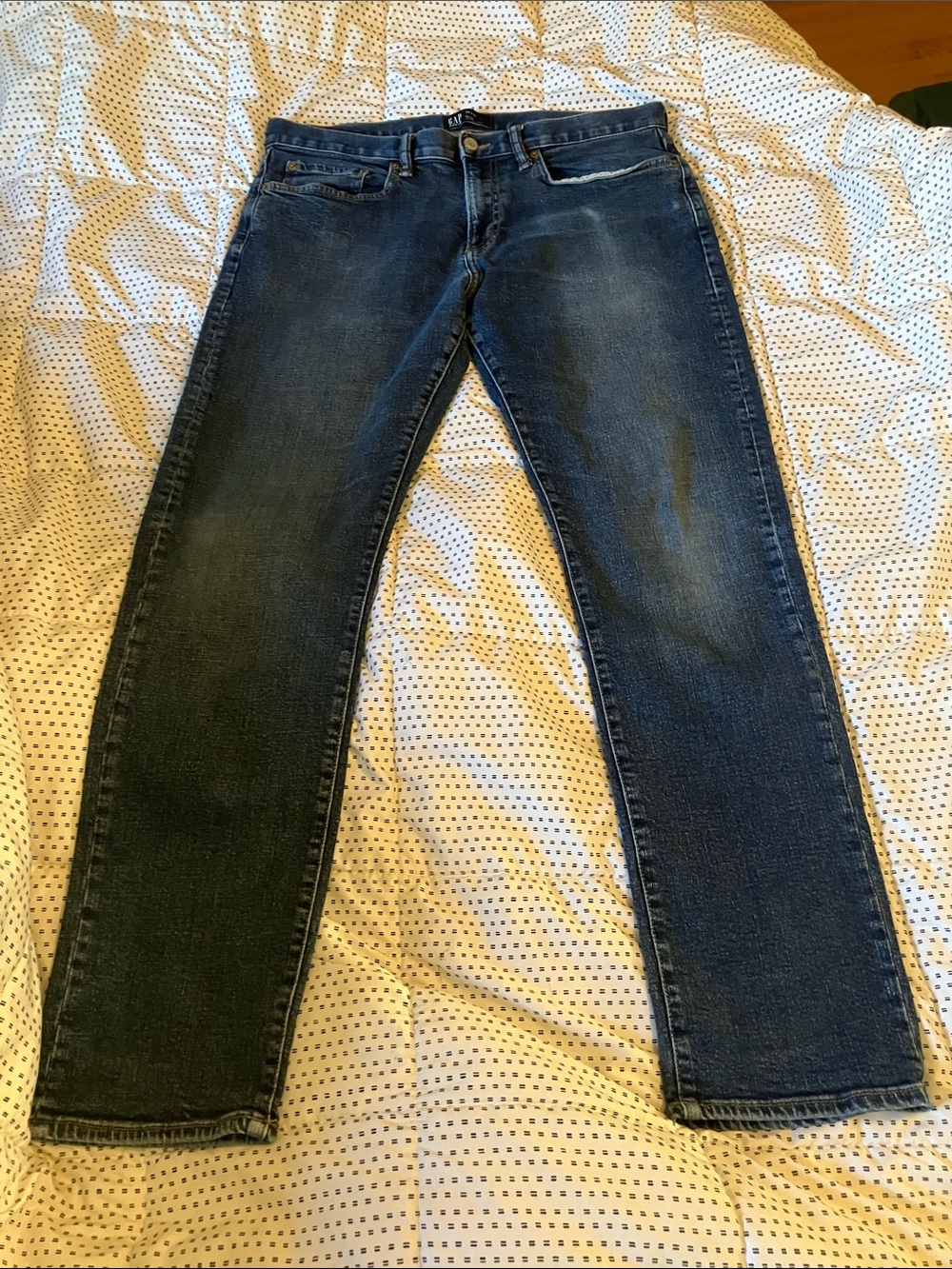 GAP Men's Indigo Straight Jeans